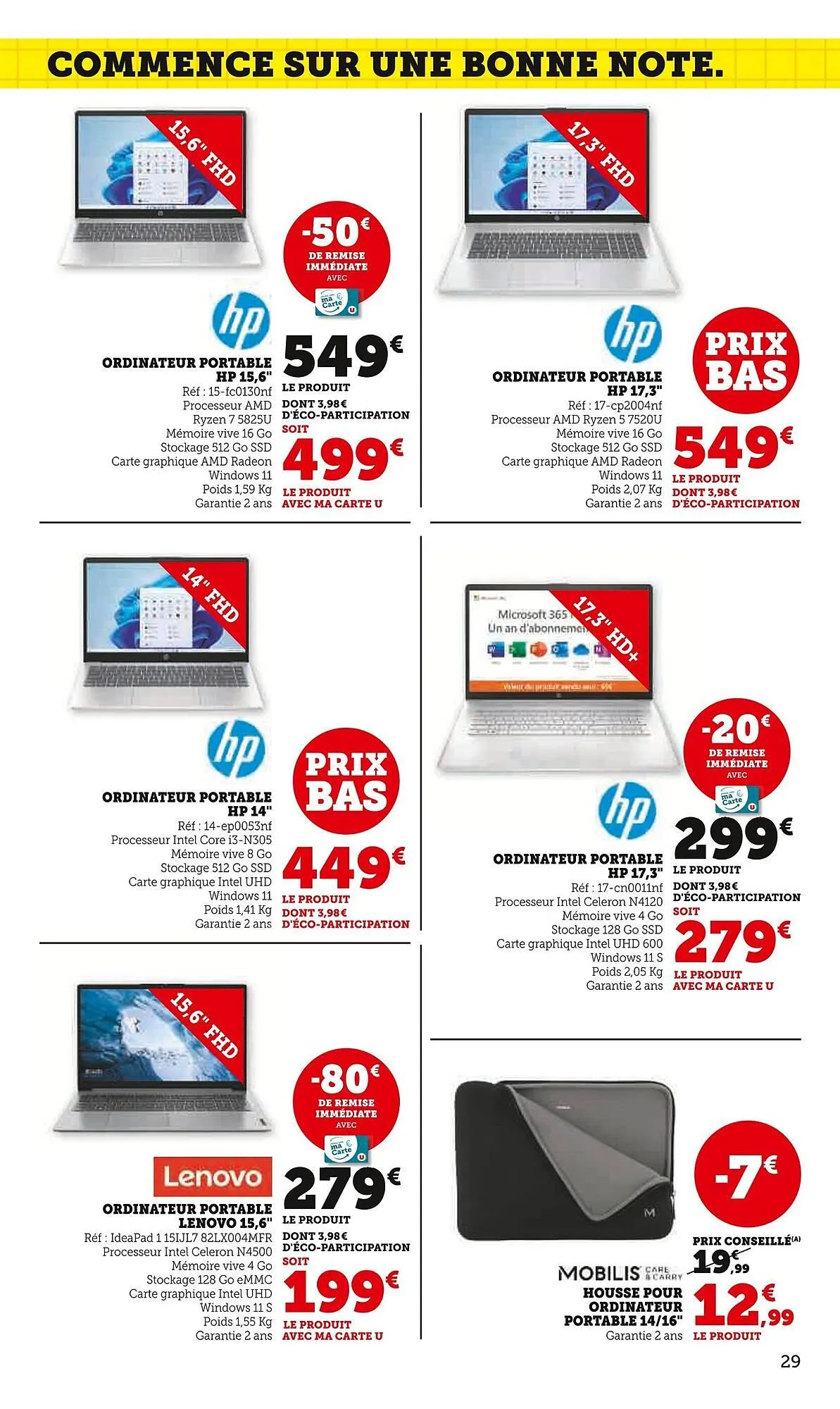 Catalogue Super U du 19 août au 7 septembre 2025 - Catalogue page 29