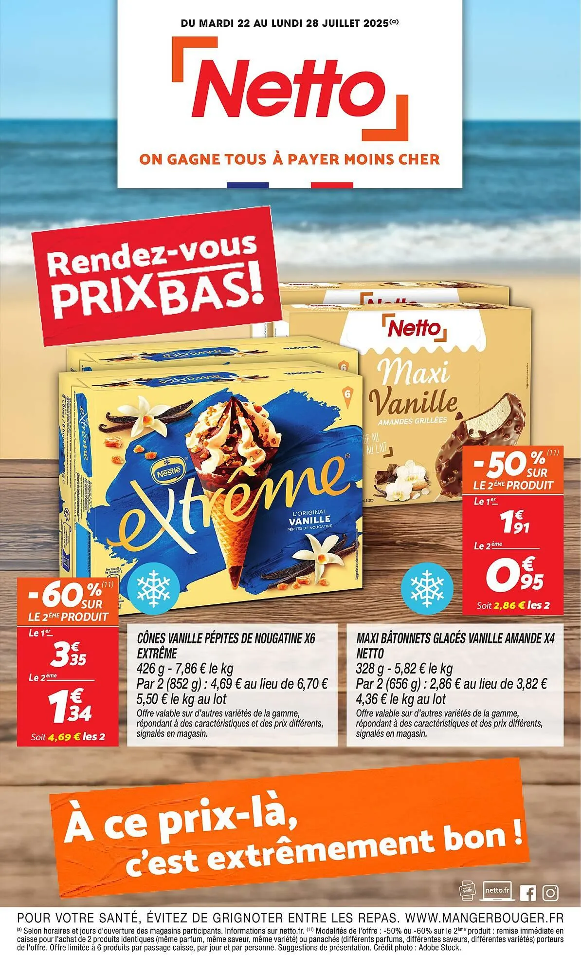 Catalogue Netto du 22 juillet au 28 juillet 2025 - Catalogue page 1
