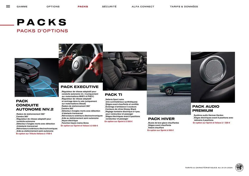 Alfa Romeo TONALE du 25 avril au 25 avril 2025 - Catalogue page 14