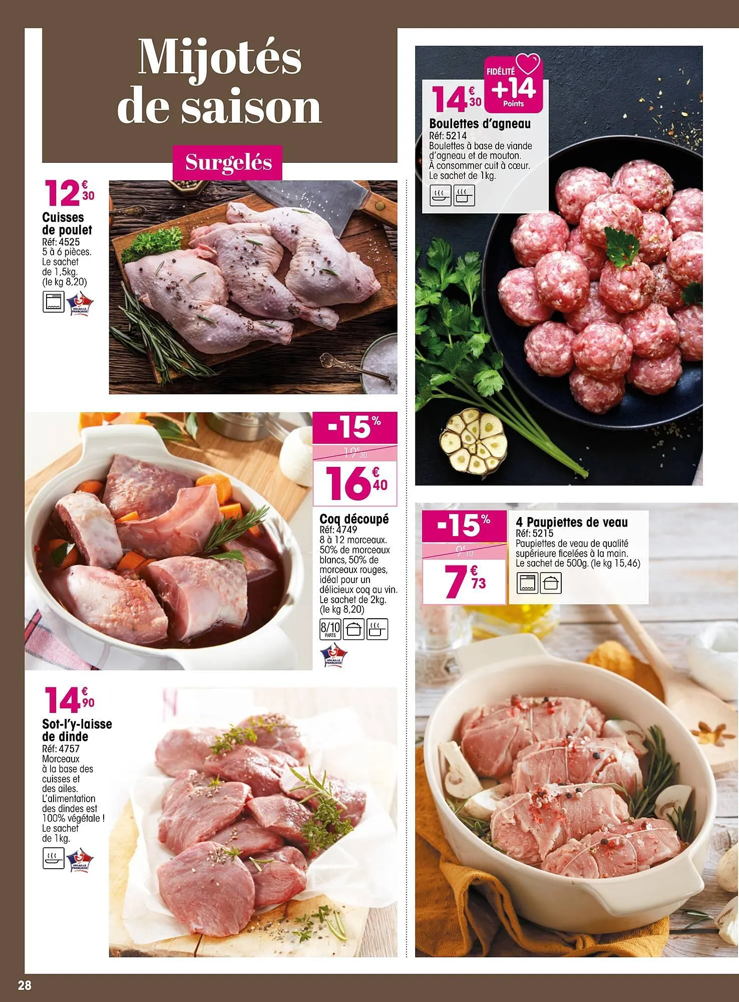 Catalogue Croque Gel du 30 décembre au 1 février 2026 - Catalogue page 28