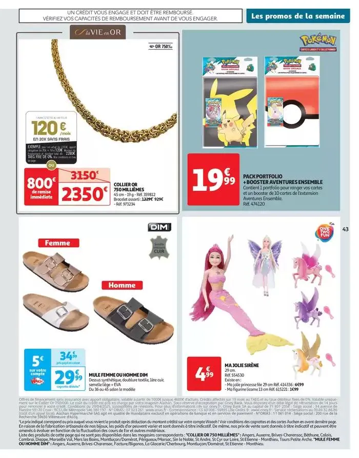 Des prix aussi bas, c'est le top du 29 avril au 11 mai 2025 - Catalogue page 47