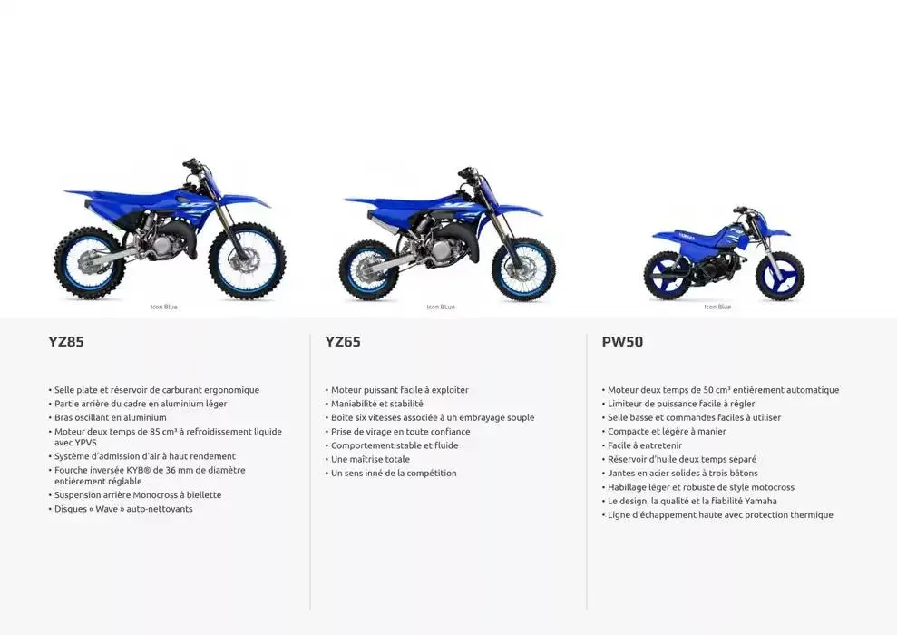 Catalogue Yamaha Motos - Gamme Motos du 12 février au 31 décembre 2025 - Catalogue page 34
