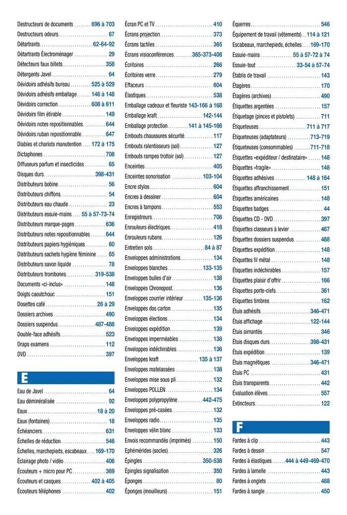 Catalogue Entreprises 2025 du 13 janvier au 31 décembre 2025 - Catalogue page 729