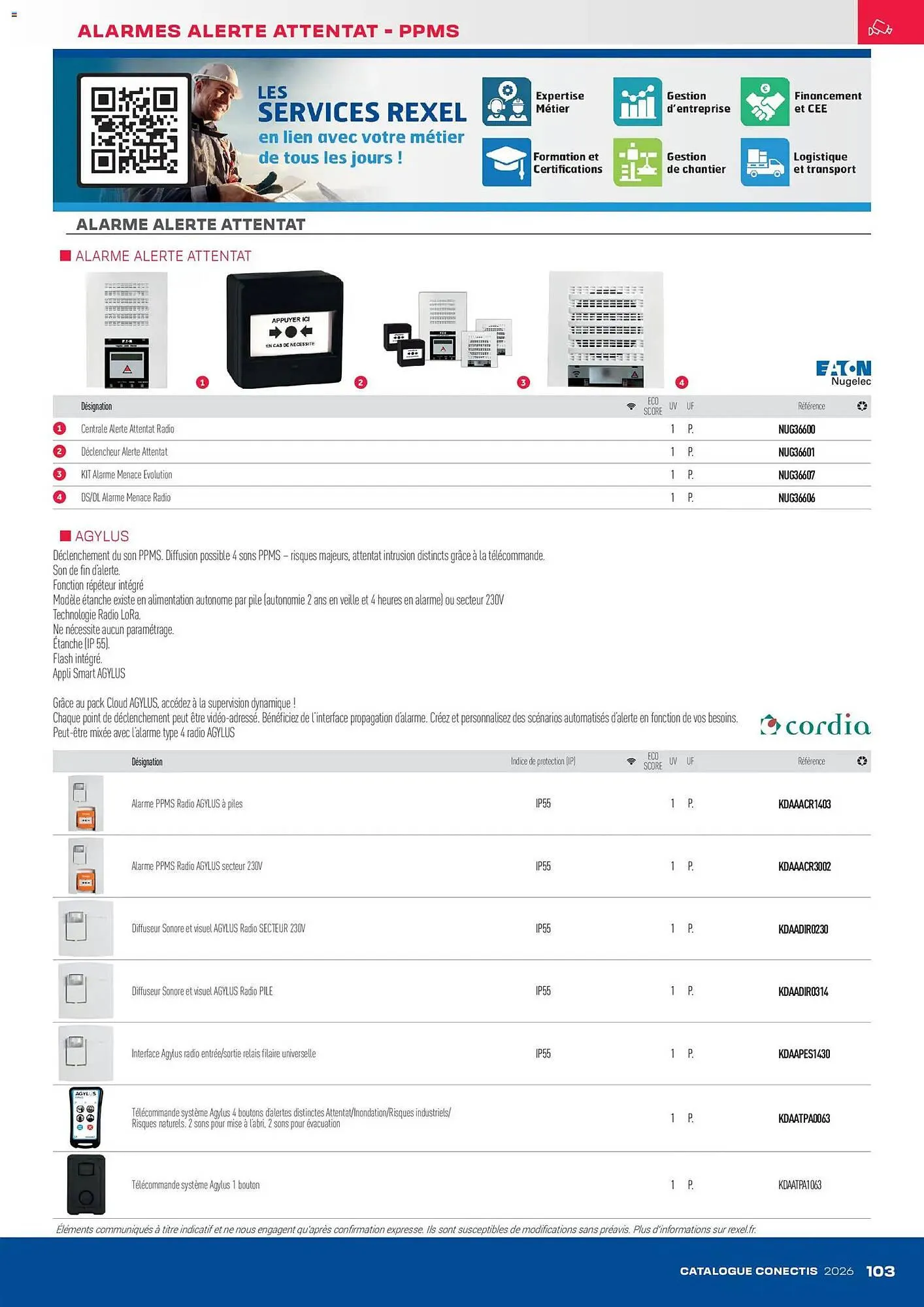 Catalogue Rexel du 10 avril au 31 décembre 2026 - Catalogue page 103