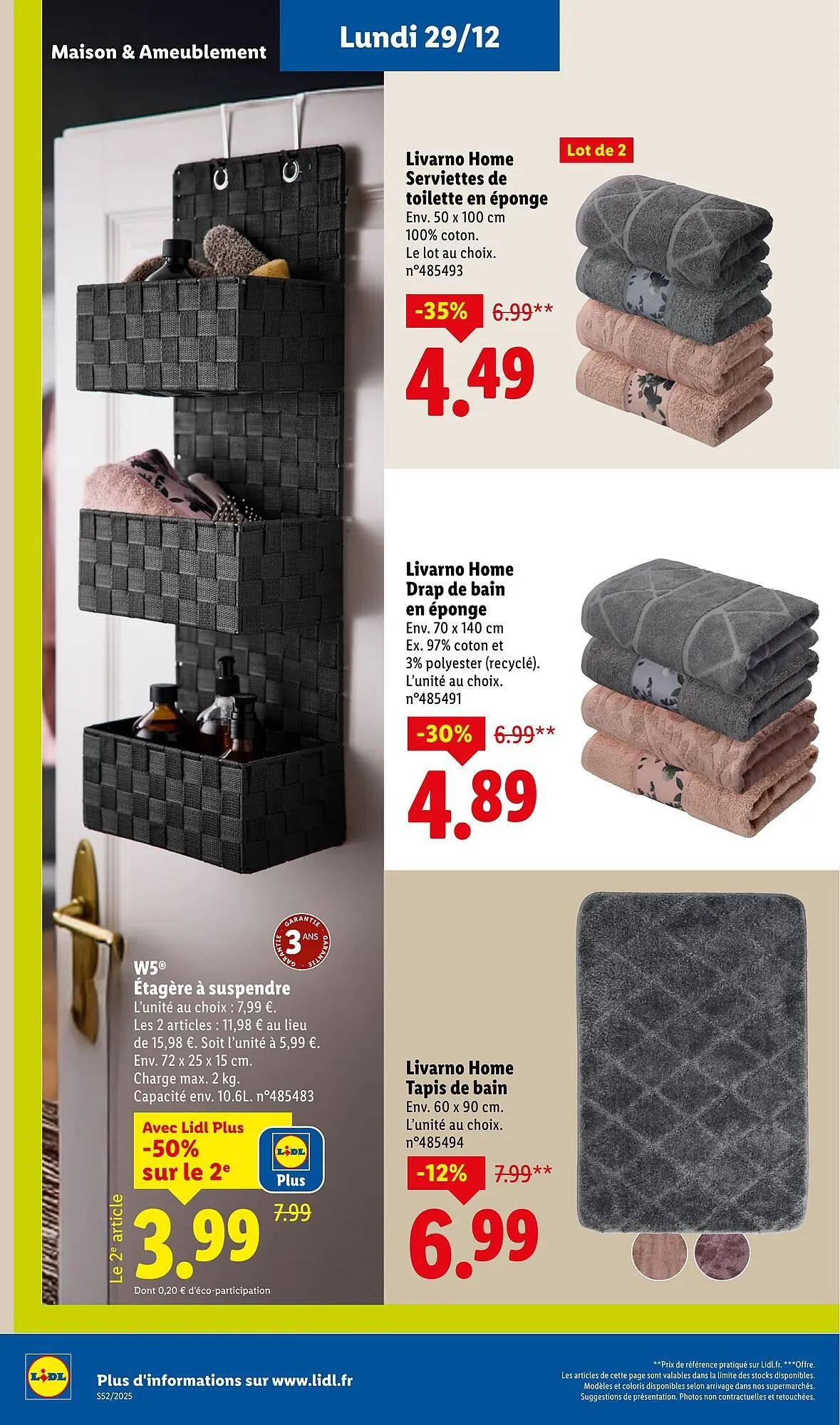 Catalogue Lidl du 27 décembre au 29 décembre 2025 - Catalogue page 20