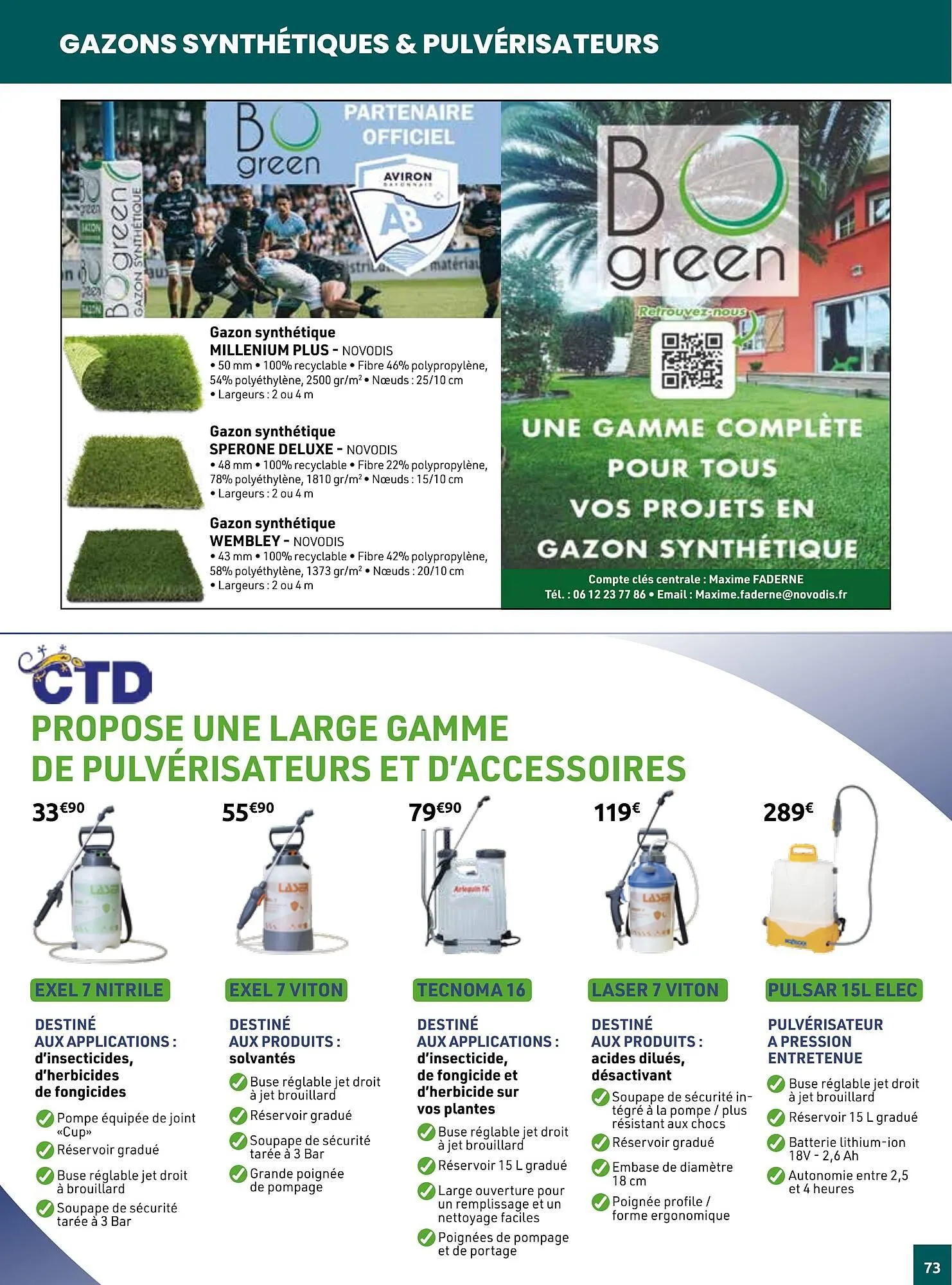 Catalogue Verts Loisirs du 18 mars au 30 mai 2026 - Catalogue page 73