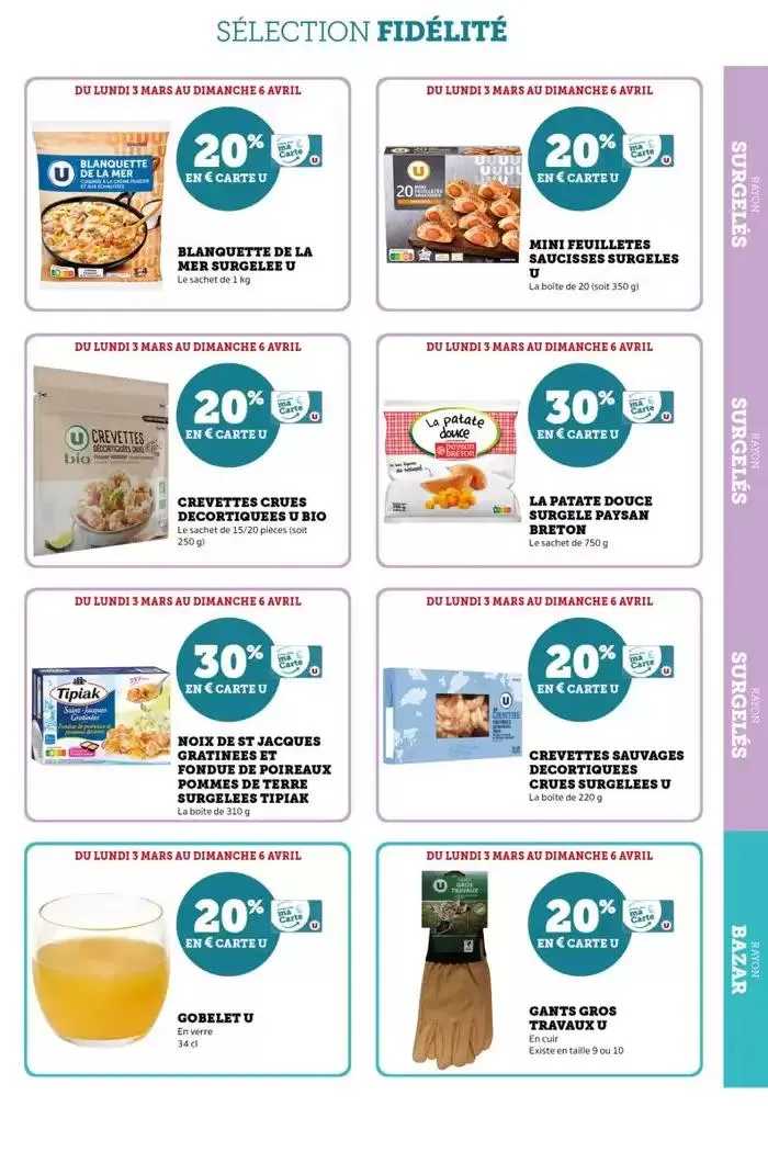 Tous les jours 20% du 4 mars au 16 mars 2025 - Catalogue page 31