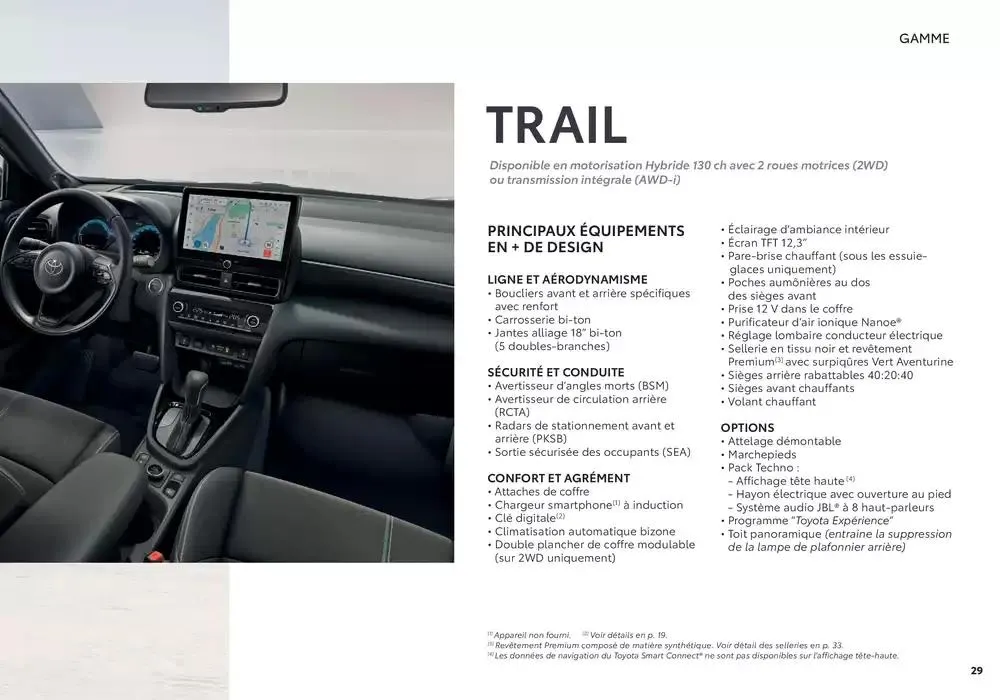 Toyota Yaris Cross  du 27 mars au 27 mars 2026 - Catalogue page 29