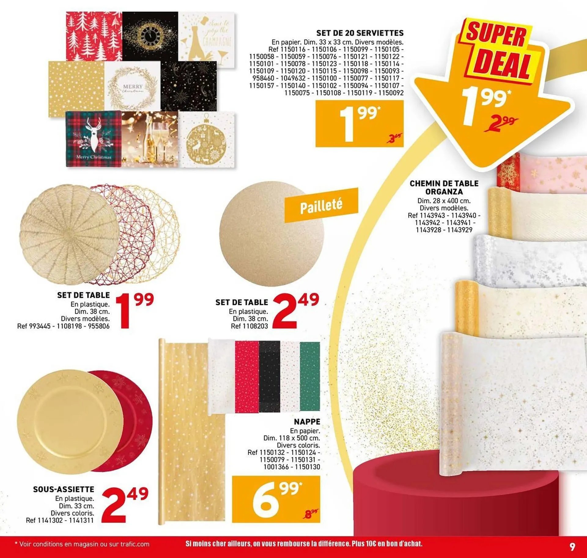 Catalogue Trafic du 17 décembre au 21 décembre 2025 - Catalogue page 9