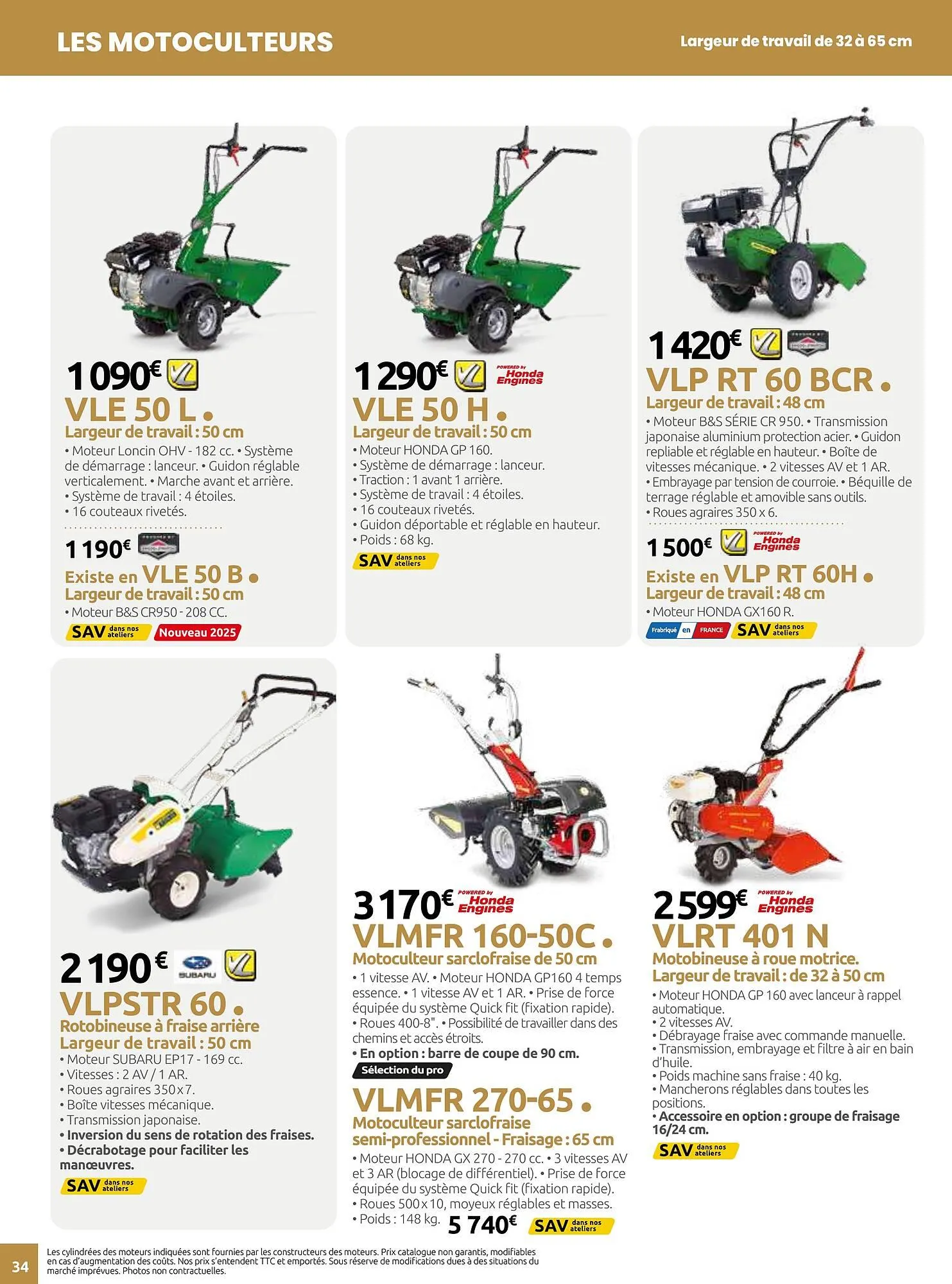 Catalogue Verts Loisirs du 5 mars au 29 décembre 2025 - Catalogue page 34