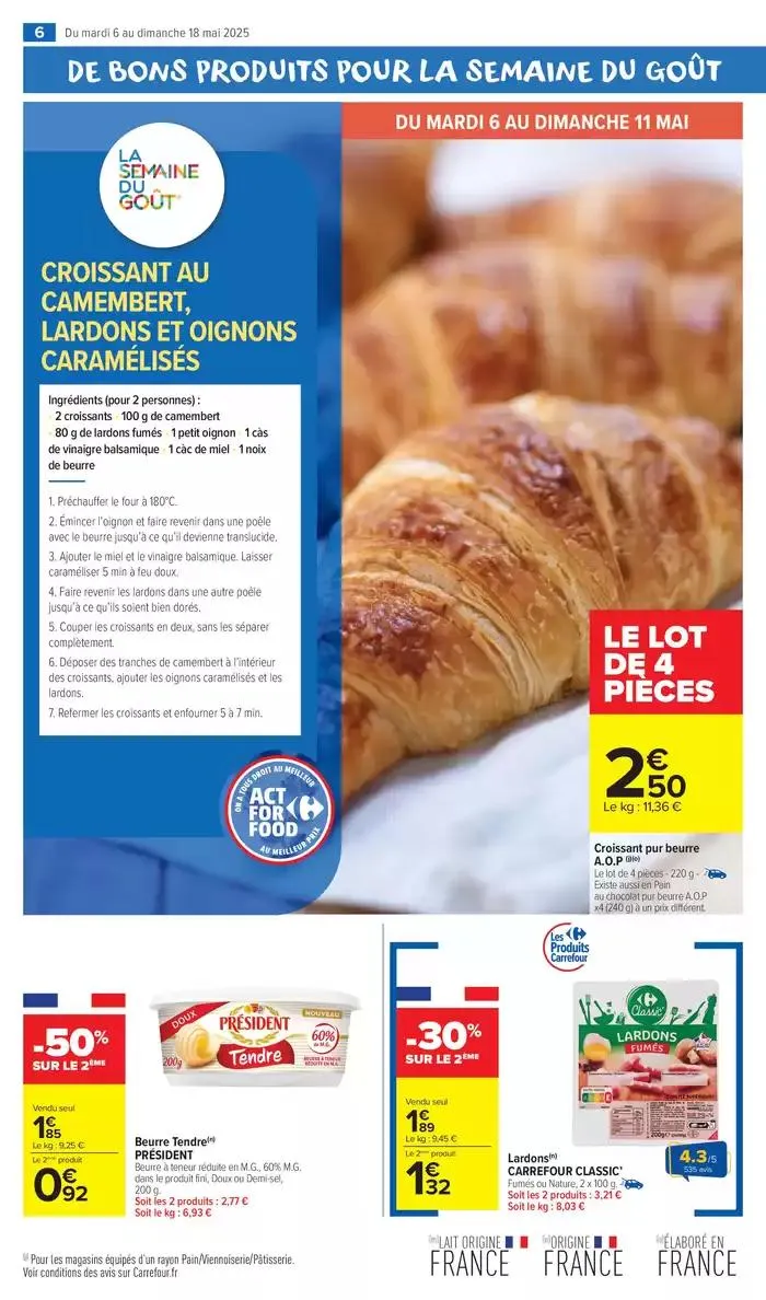 LE GOÛT ÇA SE FÊTE du 6 mai au 18 mai 2025 - Catalogue page 8