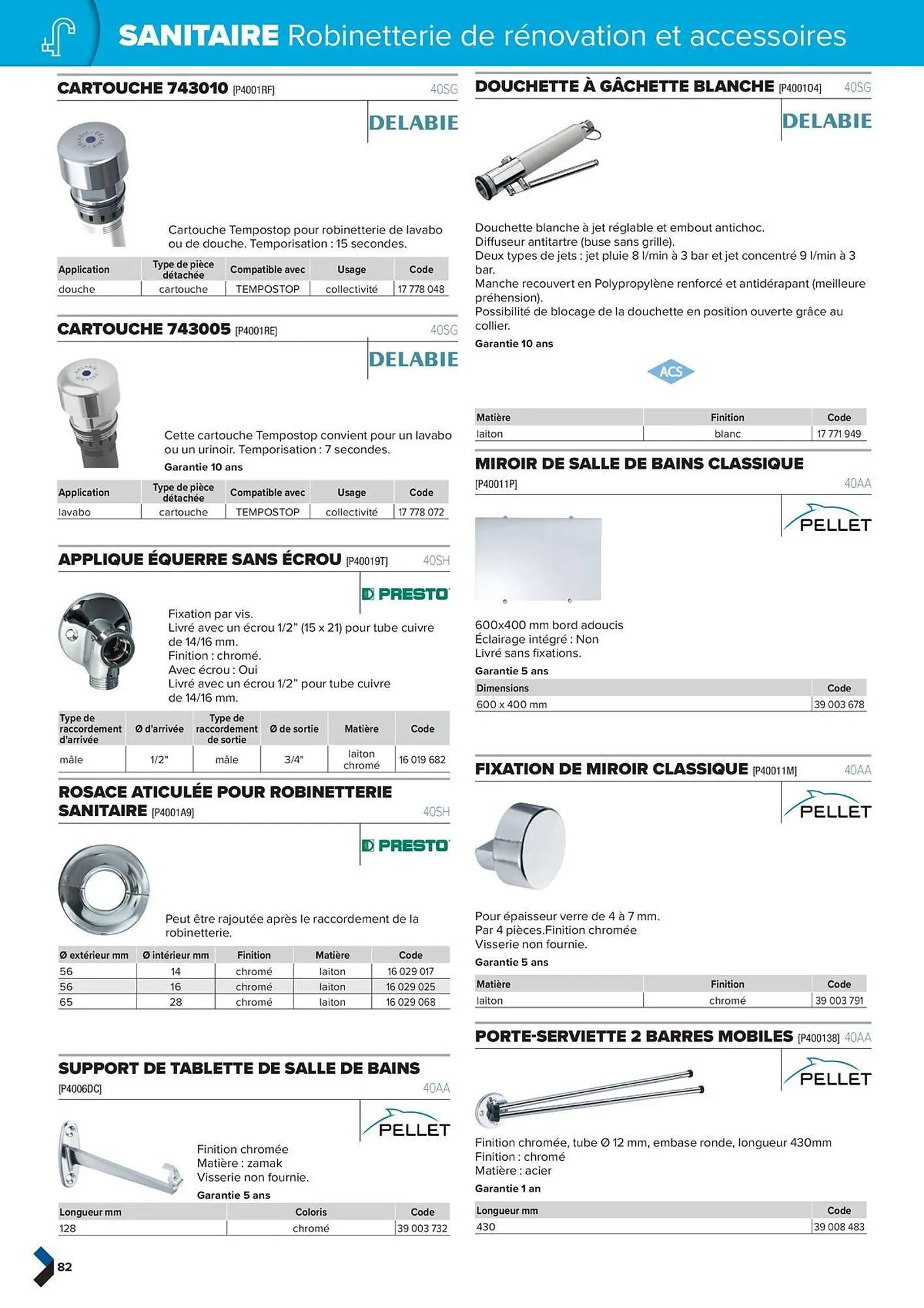 Catalogue Prolians du 2 octobre au 31 décembre 2025 - Catalogue page 82