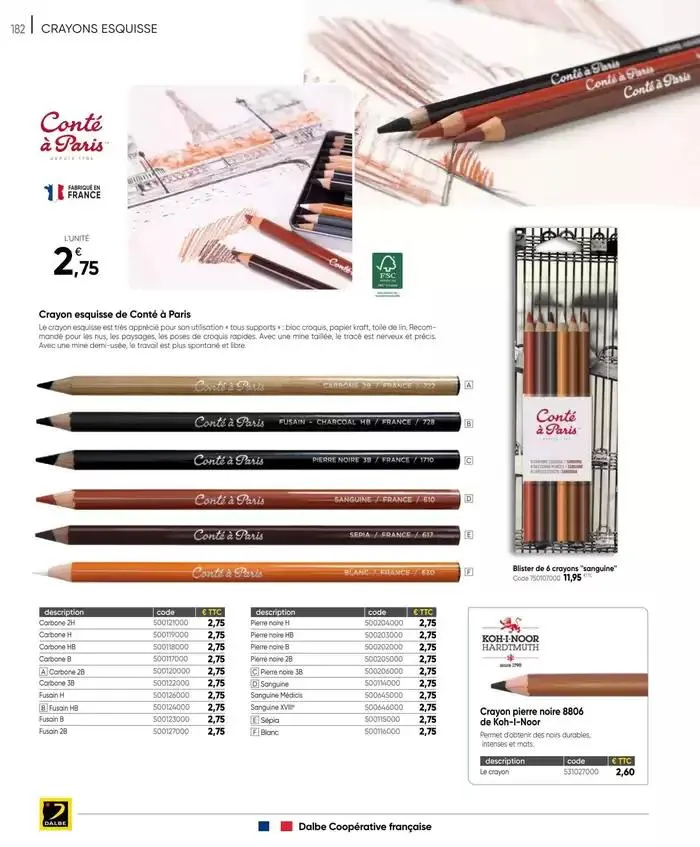 CATALOGUE DALBE 2025 du 27 janvier au 31 décembre 2025 - Catalogue page 184