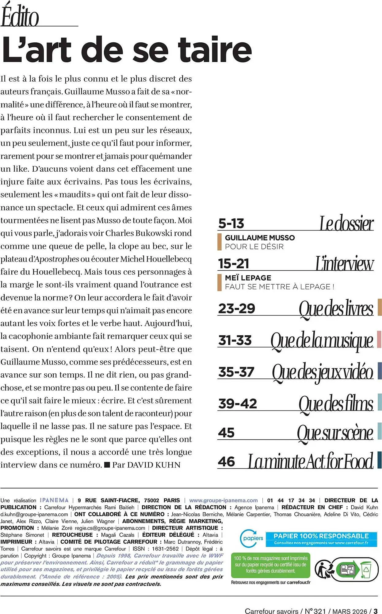 Catalogue Carrefour du 1 mars au 31 mars 2026 - Catalogue page 3