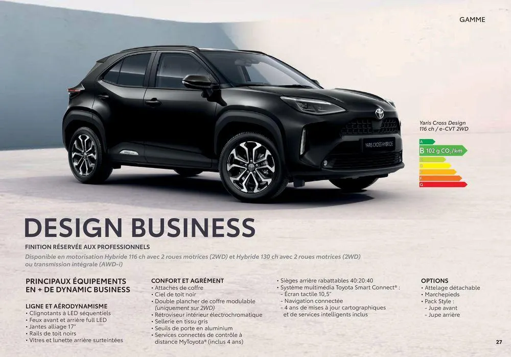 Toyota Yaris Cross du 18 juin au 18 juin 2025 - Catalogue page 27