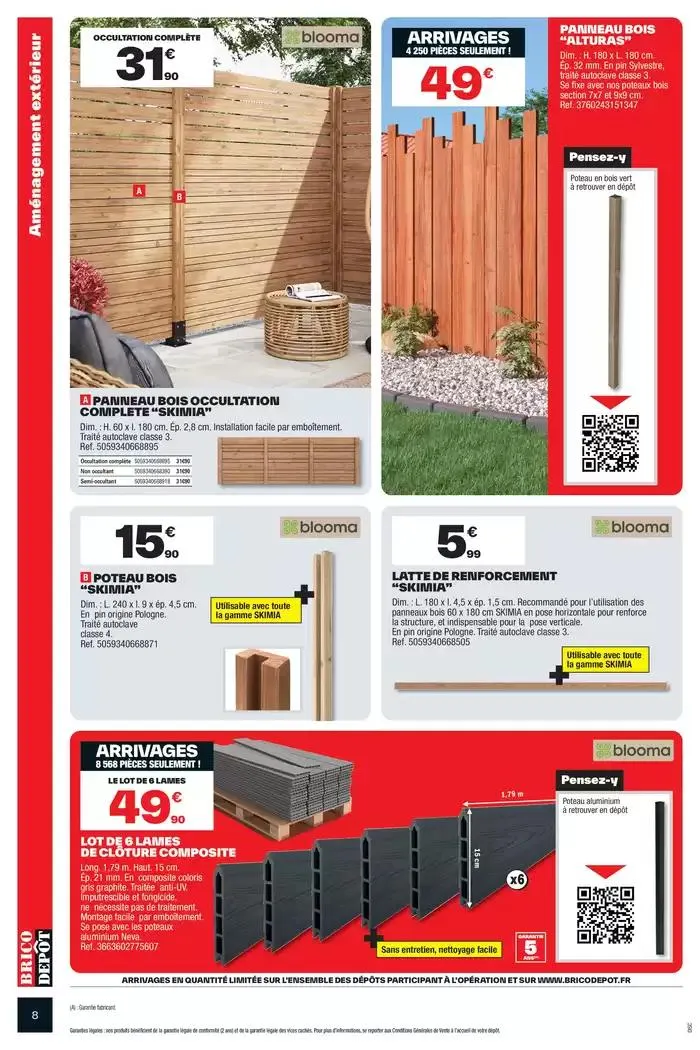 Voyez plus grand avec nos prix dépôt ! du 30 avril au 15 mai 2025 - Catalogue page 8