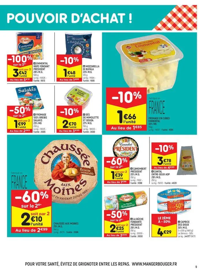 FRAPPE FORT SUR LES PRIX du 11 juin au 23 juin 2024 - Catalogue page 9