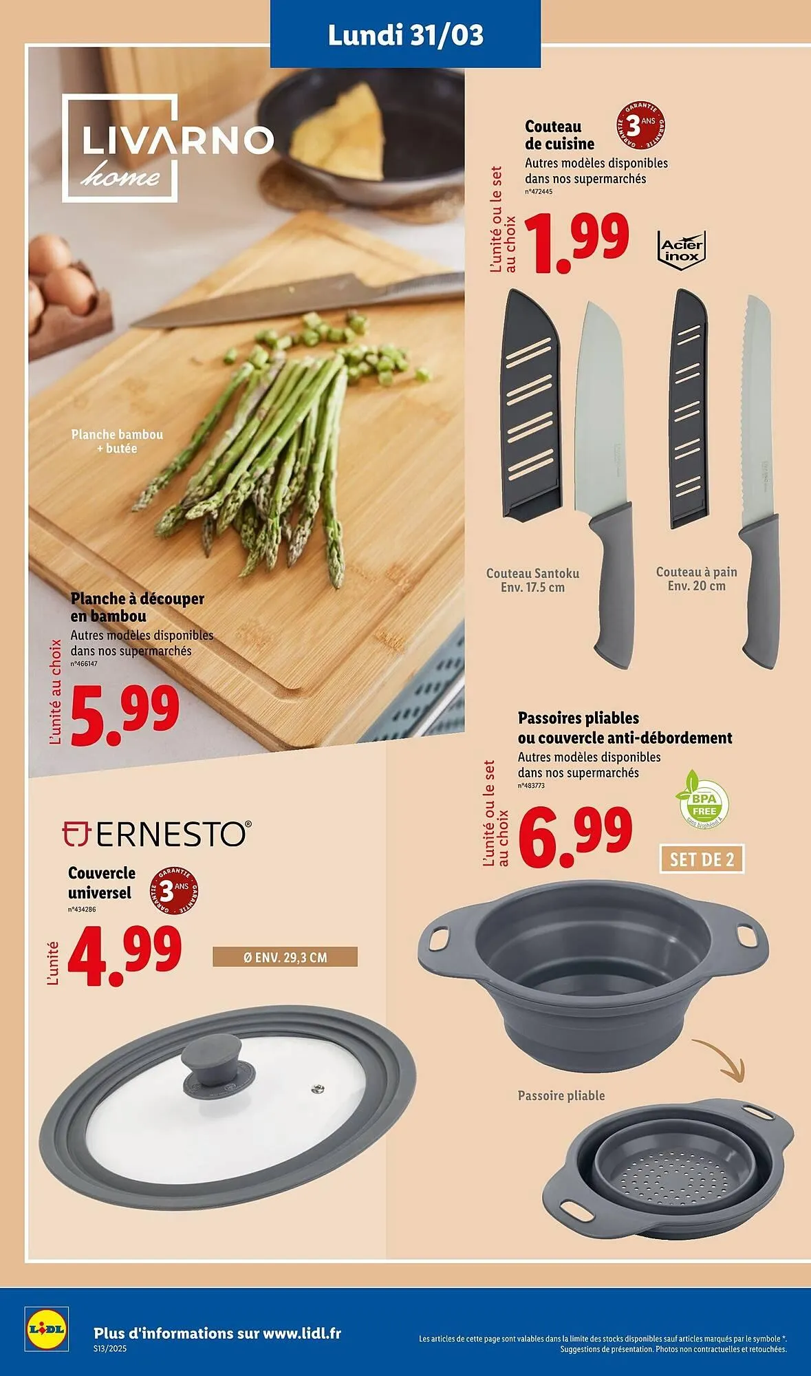 Catalogue Lidl du 31 mars au 3 avril 2025 - Catalogue page 14