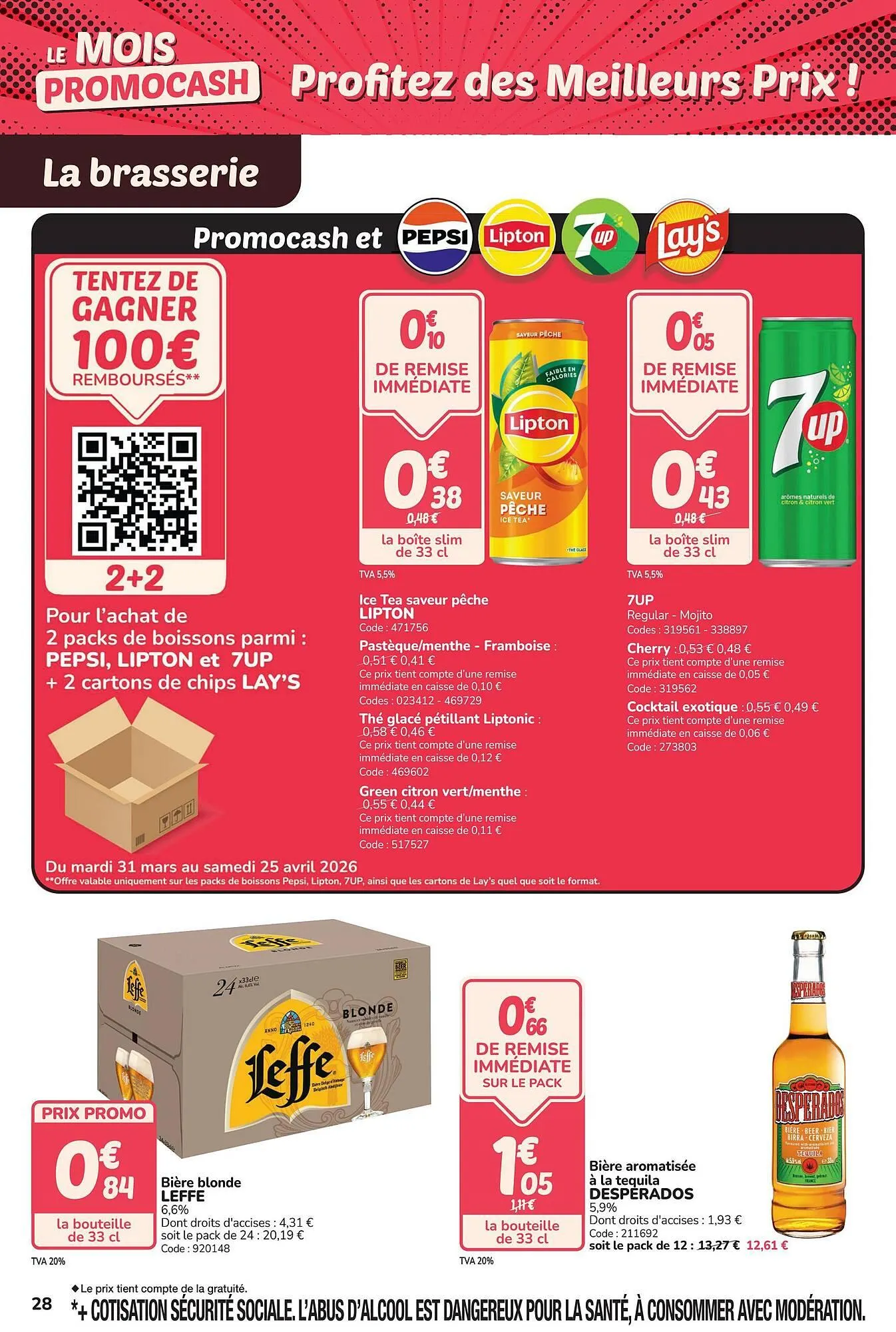 Catalogue Promocash du 31 mars au 25 avril 2026 - Catalogue page 28