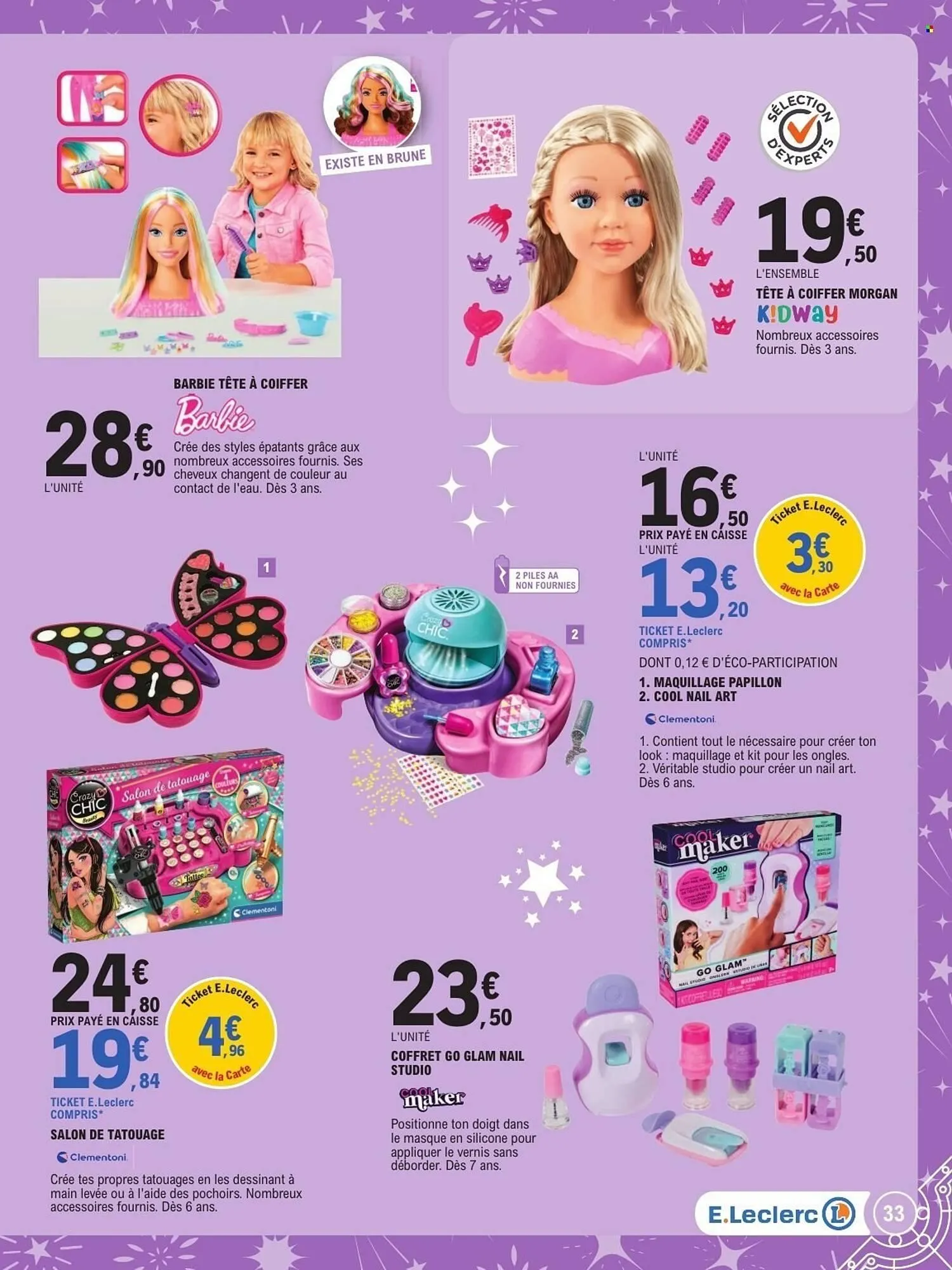 Catalogue E.Leclerc du 21 octobre au 6 décembre 2025 - Catalogue page 33