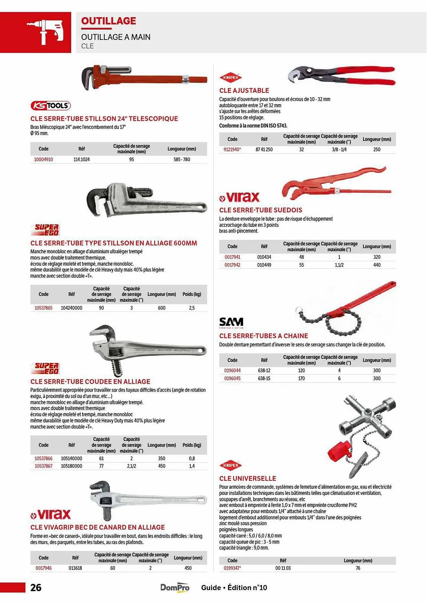 Catalogue DomPro du 5 mai au 30 août 2025 - Catalogue page 26