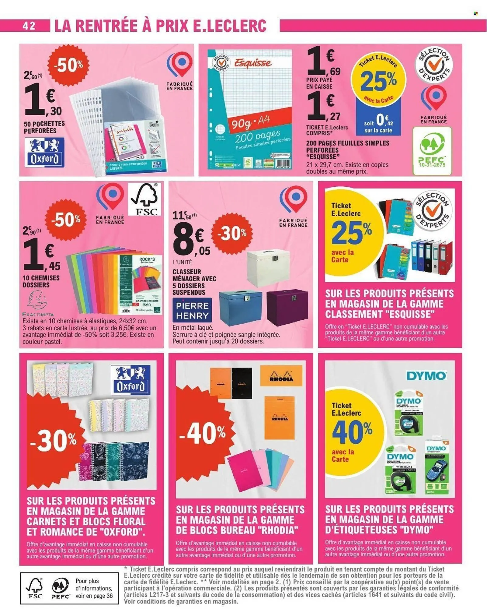 Catalogue E.Leclerc du 6 janvier au 17 janvier 2026 - Catalogue page 42