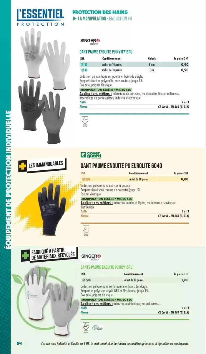 Essentiel Protection 2025 tarifé du 3 mars au 31 décembre 2025 - Catalogue page 56