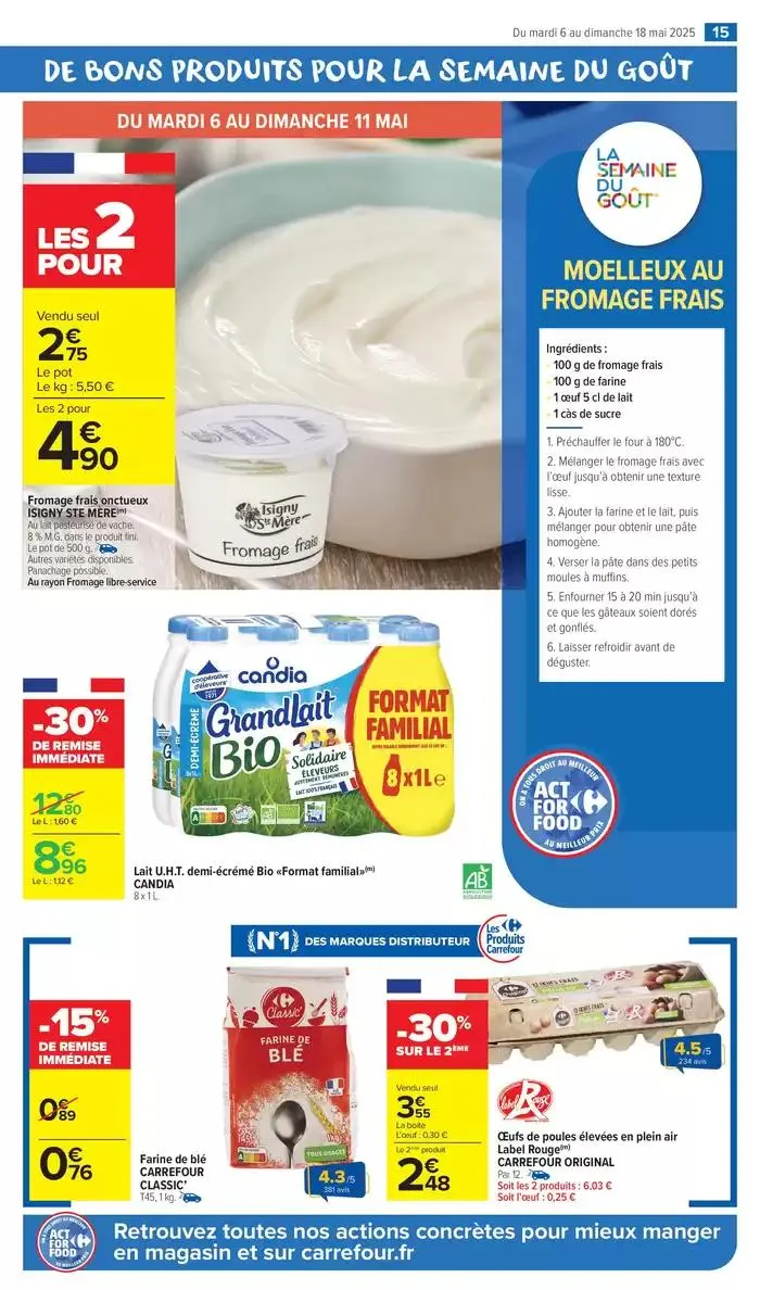 LE GOÛT ÇA SE FÊTE du 6 mai au 18 mai 2025 - Catalogue page 17
