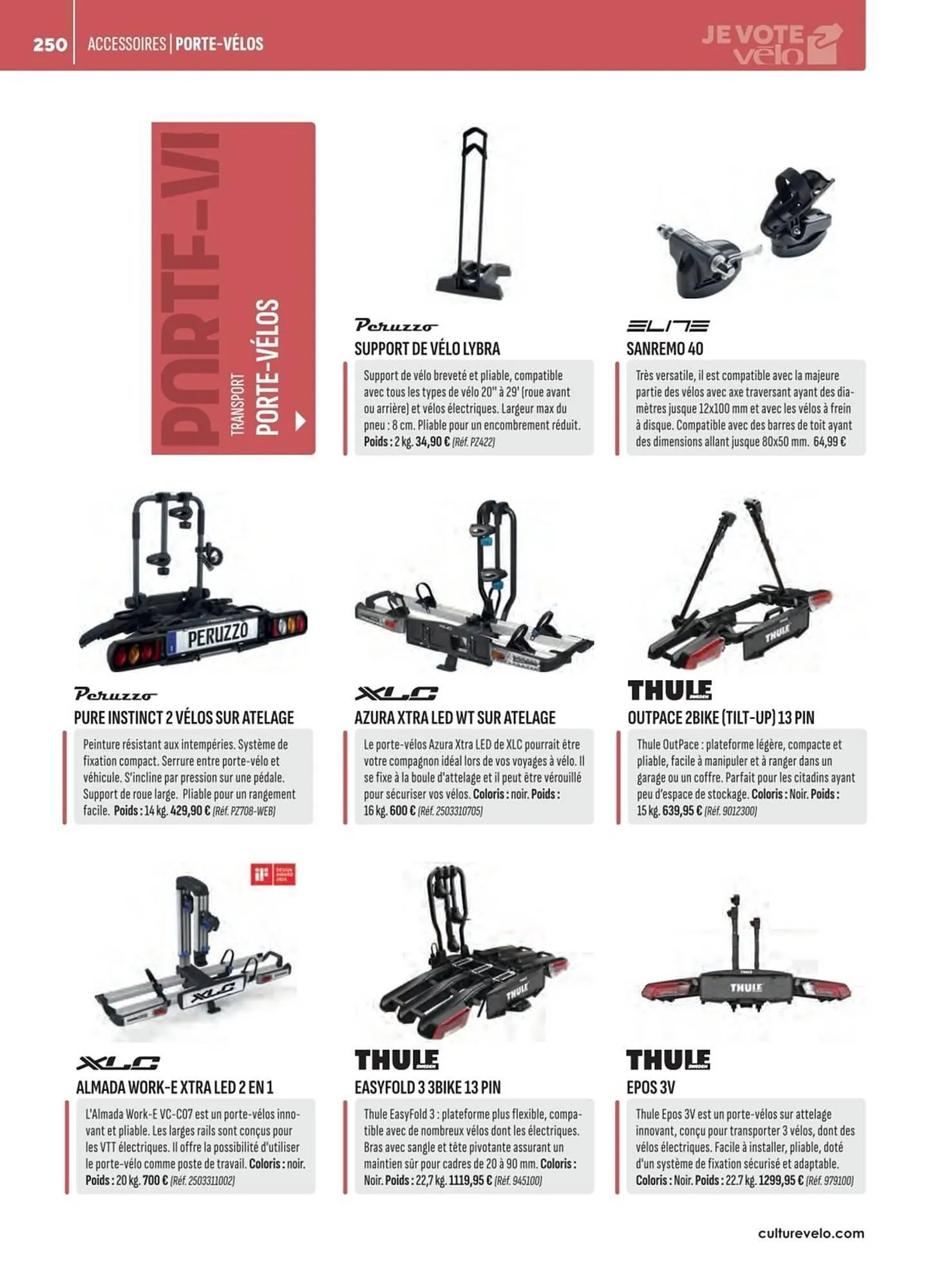 Catalogue Culture Vélo du 19 décembre au 31 décembre 2026 - Catalogue page 250