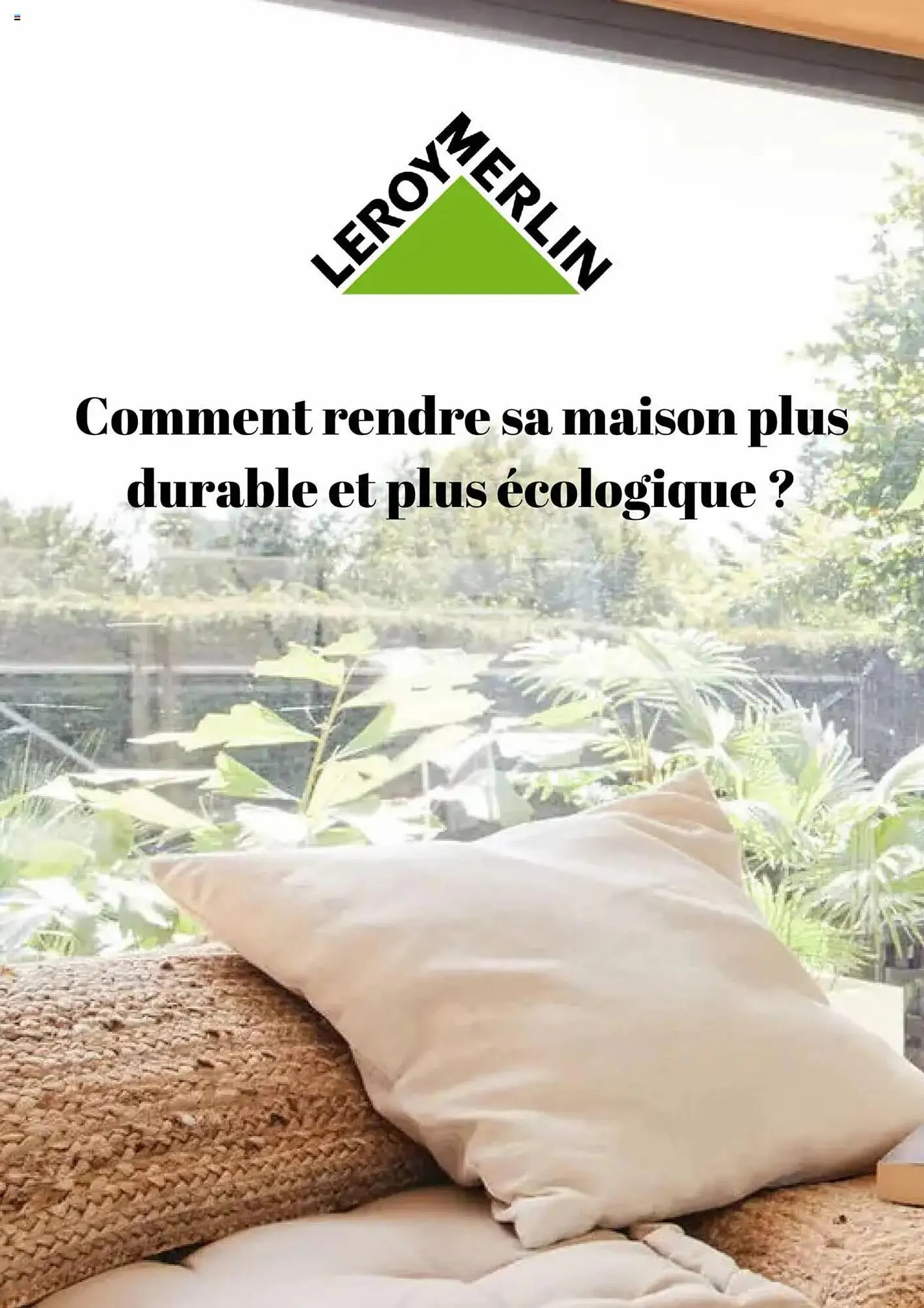 Catalogue Leroy Merlin du 13 mars au 14 avril 2025 - Catalogue page 1