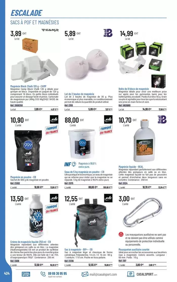 ÉQUIPEMENT SPORTIF du 6 mars au 31 décembre 2025 - Catalogue page 396