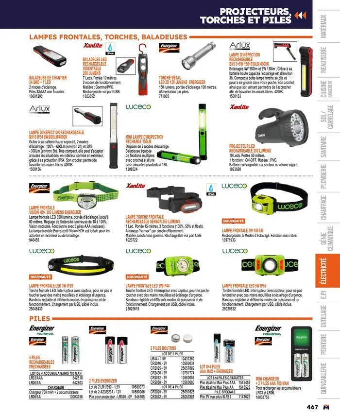 Guide produits 2024 du 15 mars au 31 décembre 2024 - Catalogue page 467