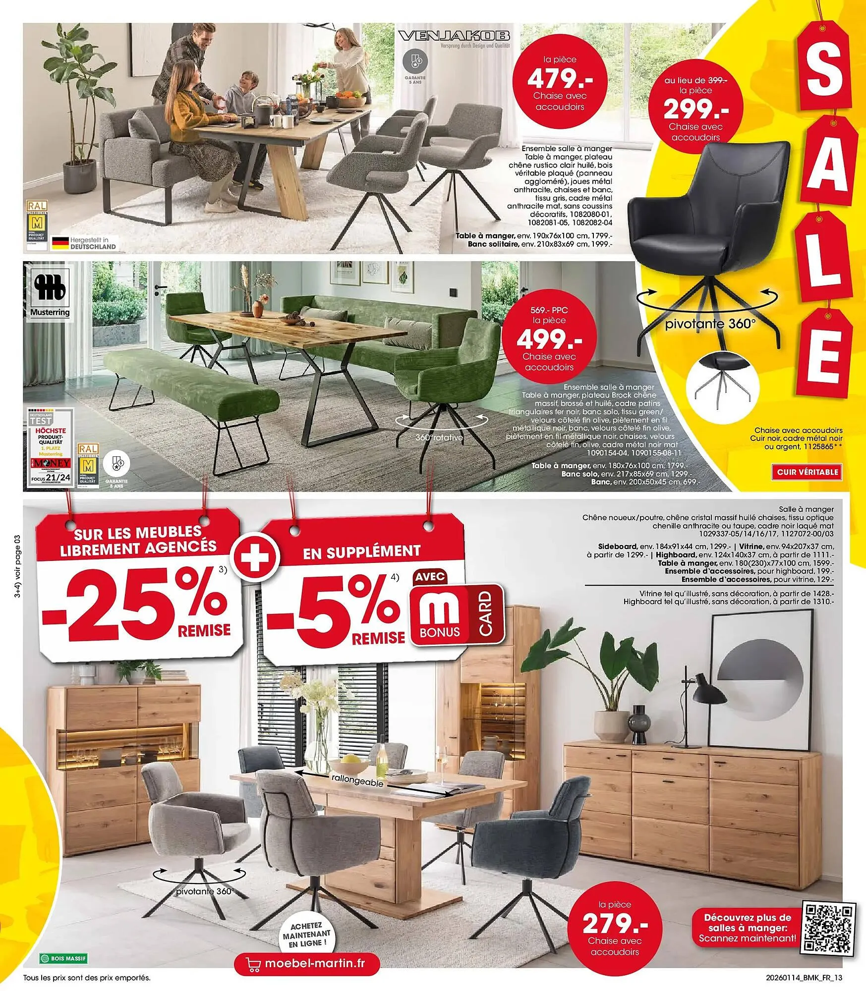 Catalogue Möbel Martin du 13 janvier au 31 janvier 2026 - Catalogue page 13