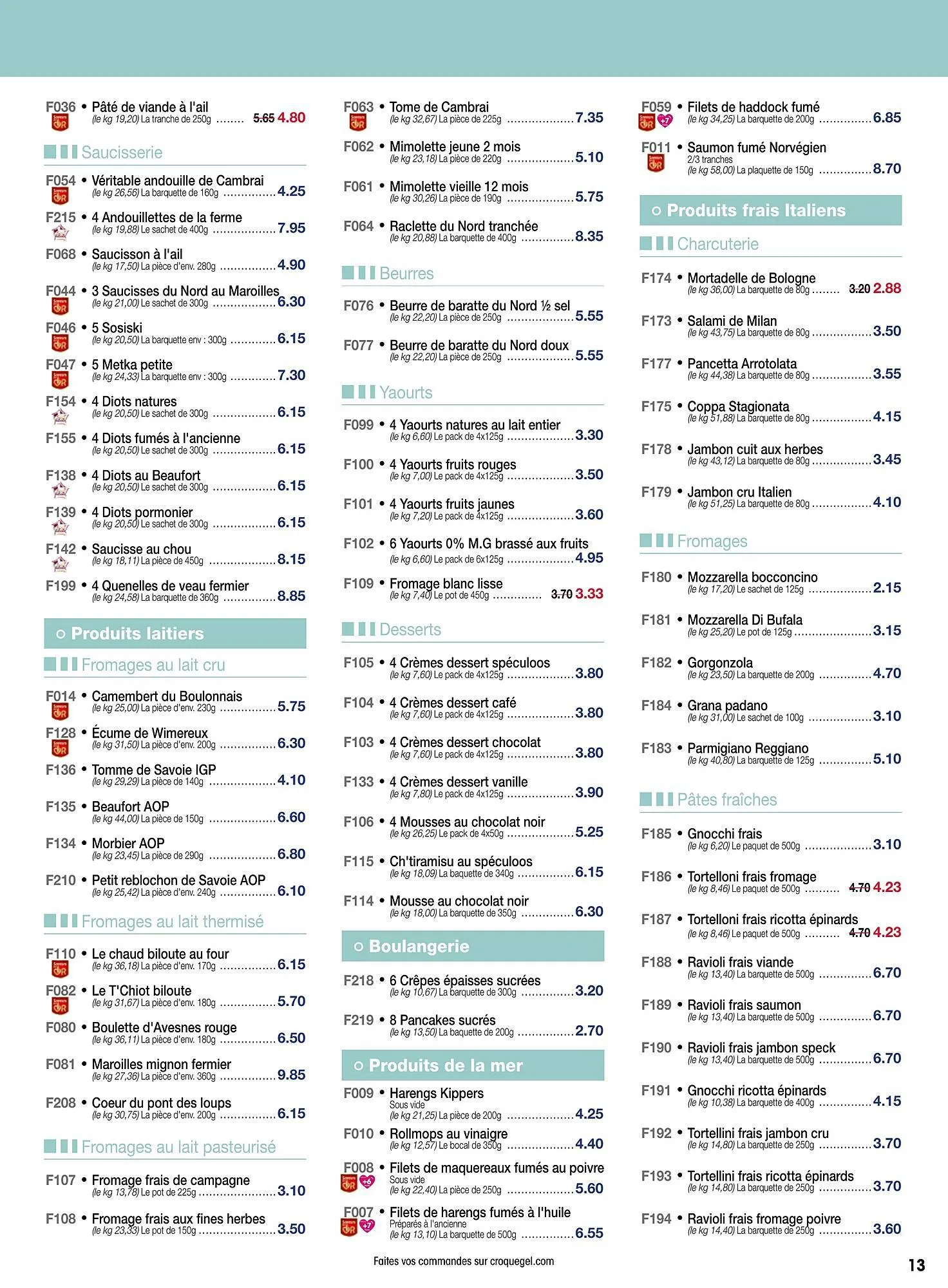 Catalogue Croque Gel du 29 décembre au 28 janvier 2024 - Catalogue page 13