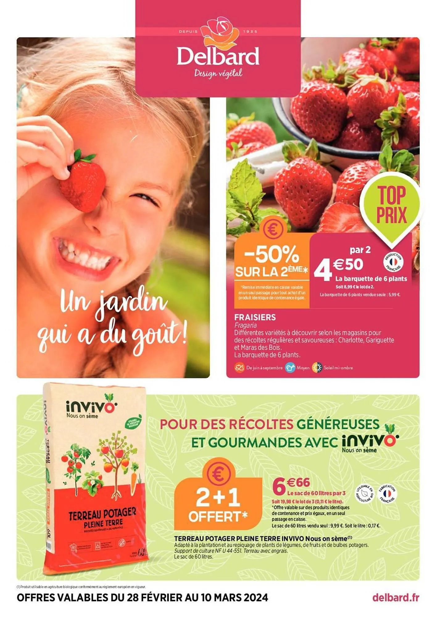 Catalogue Delbard du 28 février au 10 mars 2024 - Catalogue page