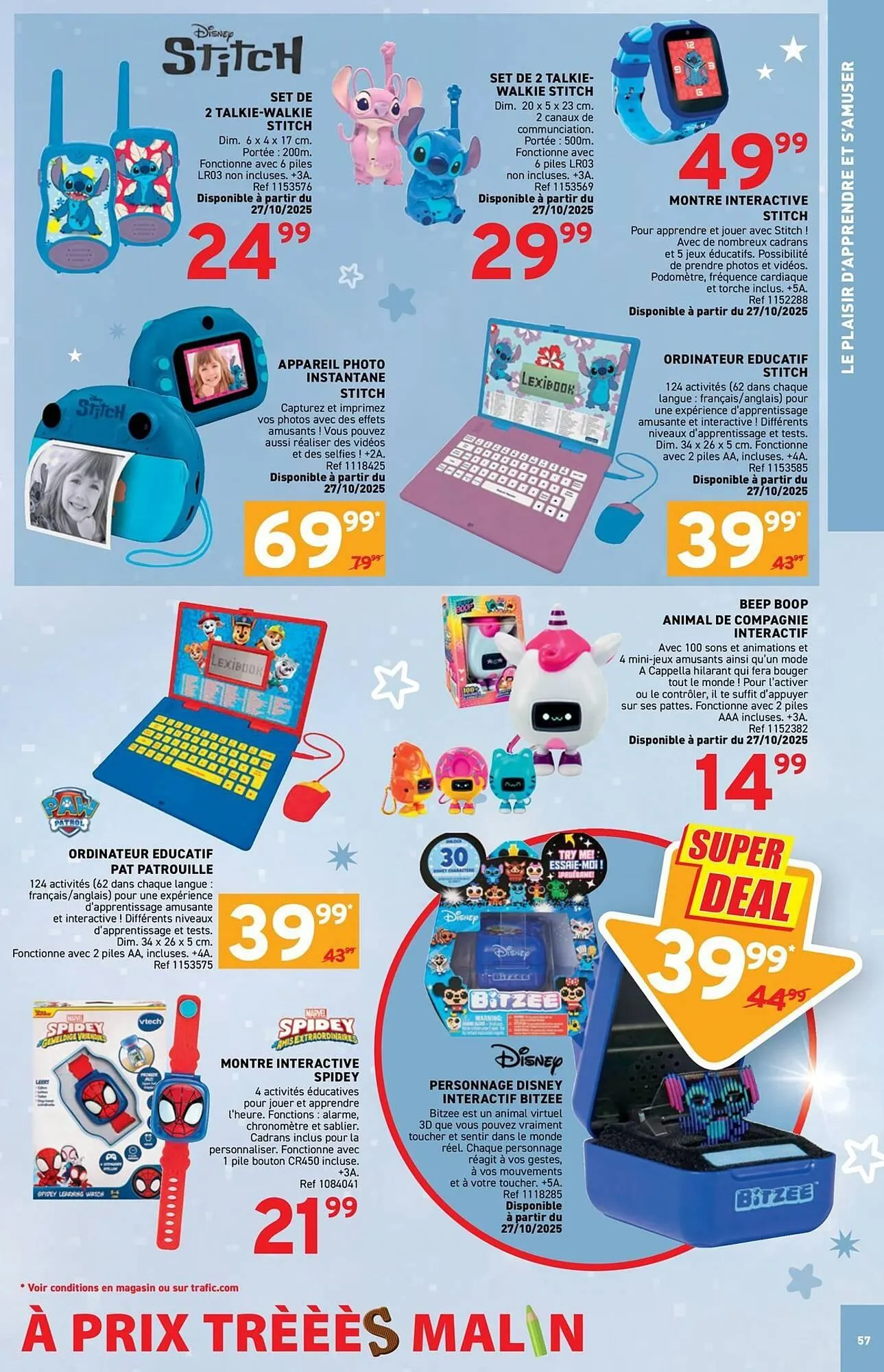 Catalogue Trafic du 10 octobre au 24 novembre 2025 - Catalogue page 57