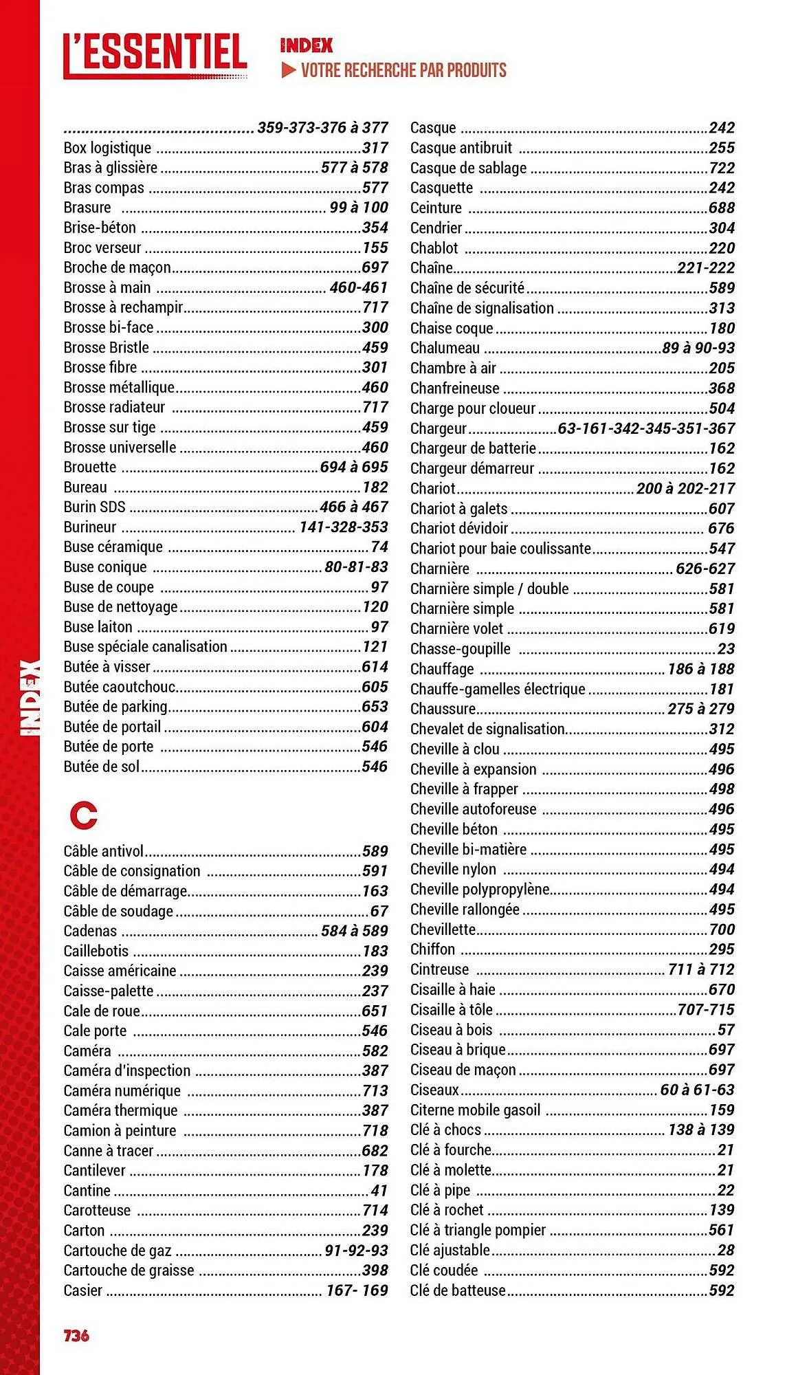 Catalogue Master Pro du 3 janvier au 31 décembre 2025 - Catalogue page 738