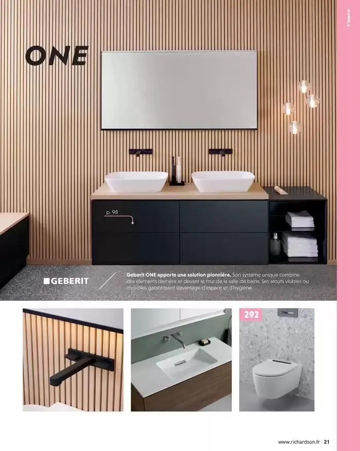 SALLE DE DE BAINS ET CARRELAGE 2025 du 11 avril au 31 décembre 2025 - Catalogue page 23