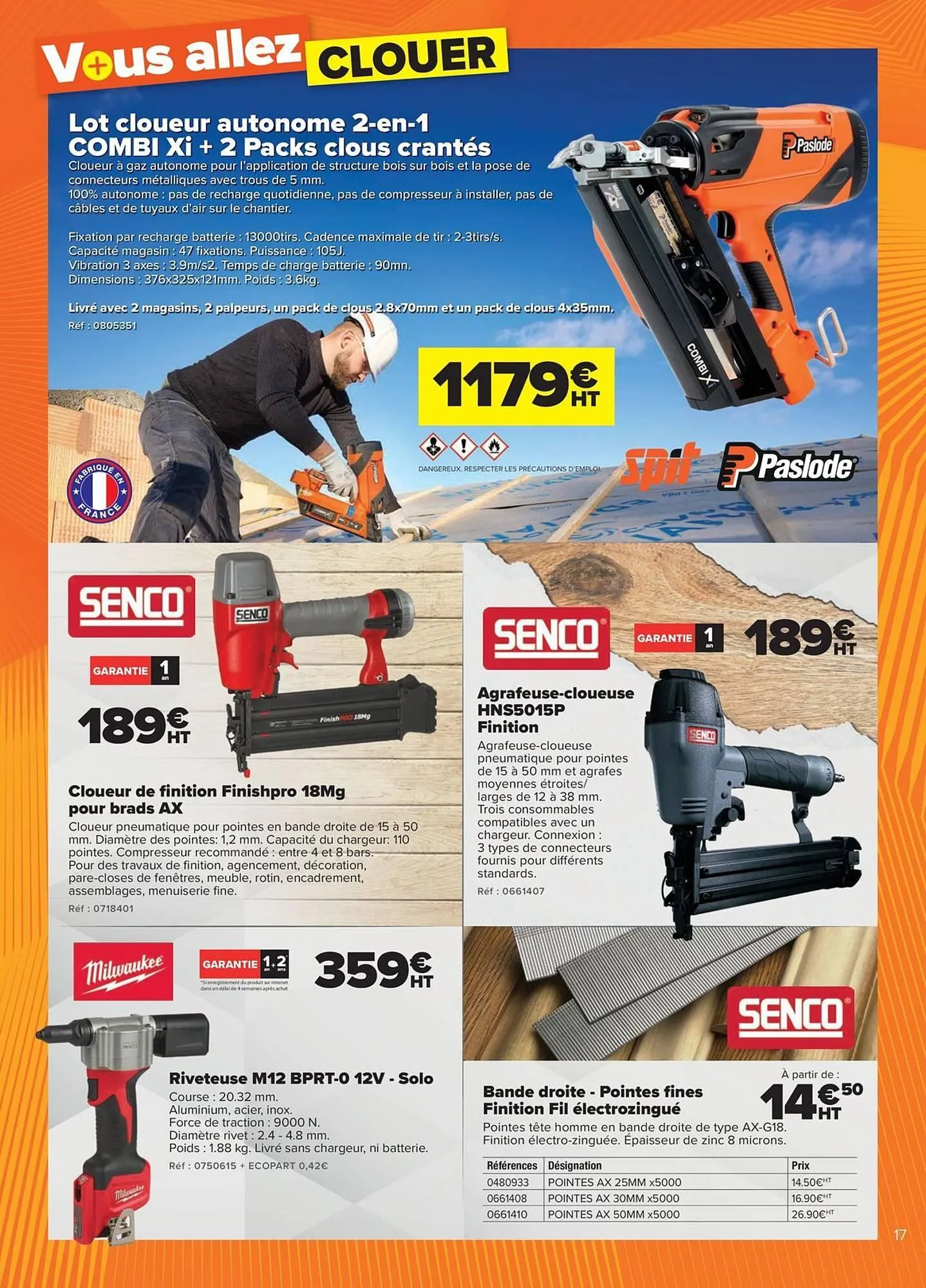 Catalogue Champion Direct du 11 mars au 12 avril 2025 - Catalogue page 17