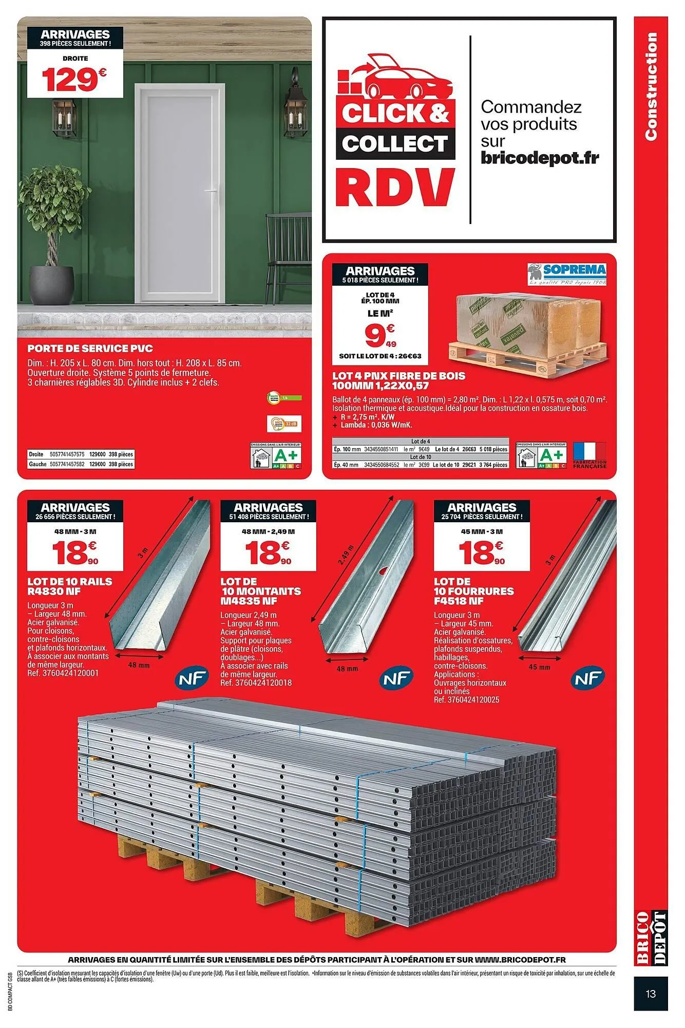 Catalogue Brico Dépôt du 29 avril au 12 mai 2026 - Catalogue page 13