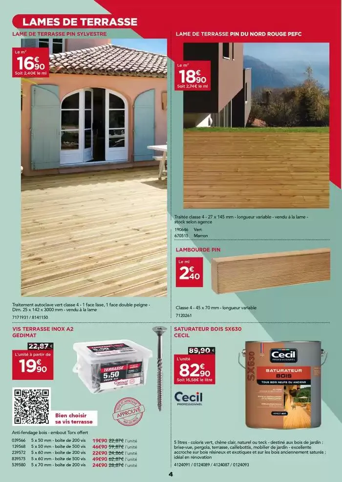 Promo  du 3 mars au 19 avril 2025 - Catalogue page 4
