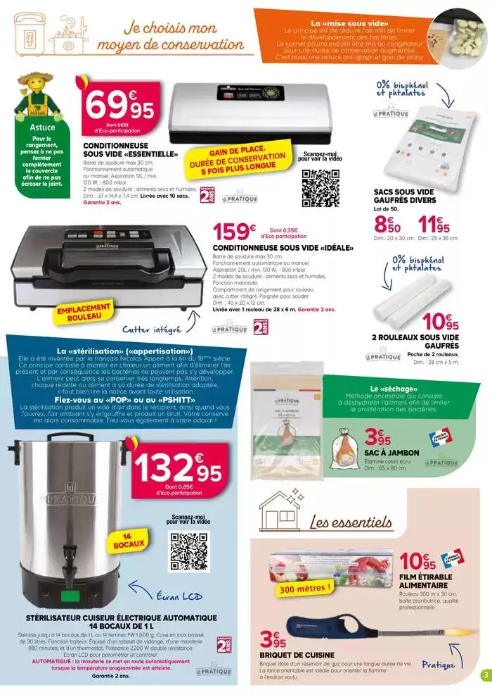 PROMOTIONS CUISINE & ANIMALERIE 2025 du 6 janvier au 31 mai 2025 - Catalogue page 3