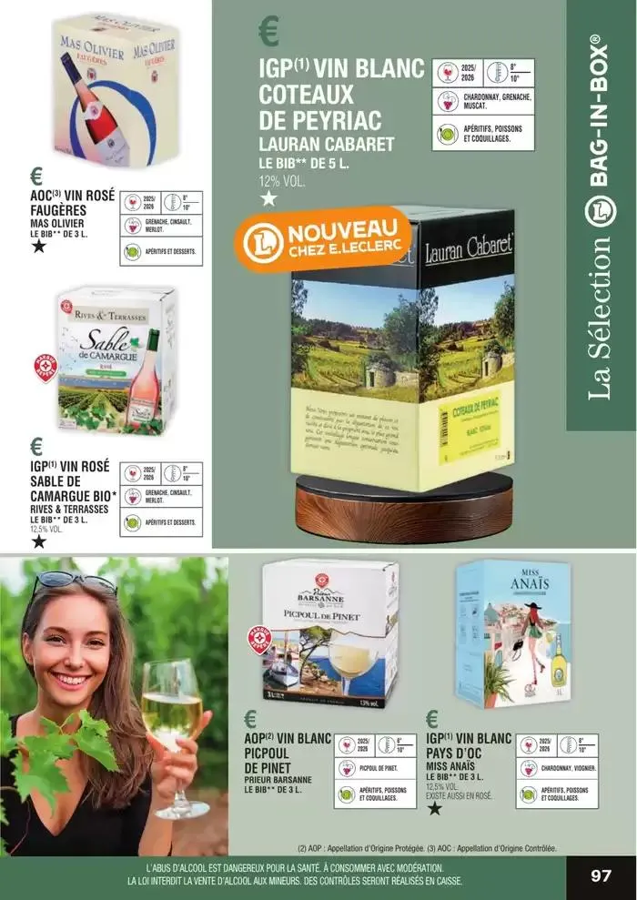 GUIDE DES VINS 2025 2026 du 27 février au 31 janvier 2027 - Catalogue page 97