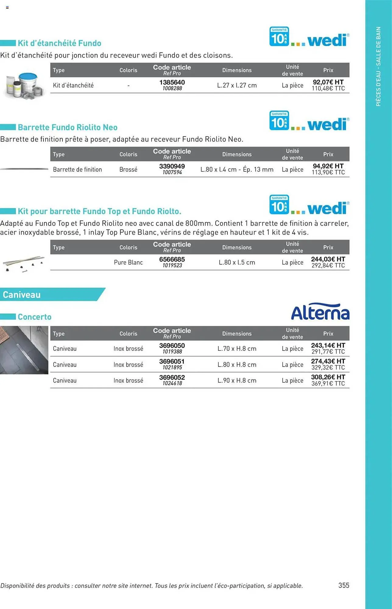 Catalogue Point P du 11 juillet au 31 décembre 2025 - Catalogue page 355