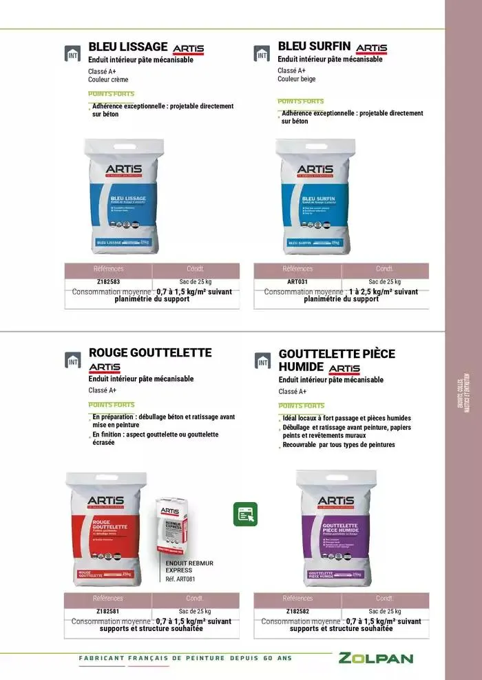 Le Guide Pro 2025 du 13 janvier au 31 décembre 2025 - Catalogue page 183