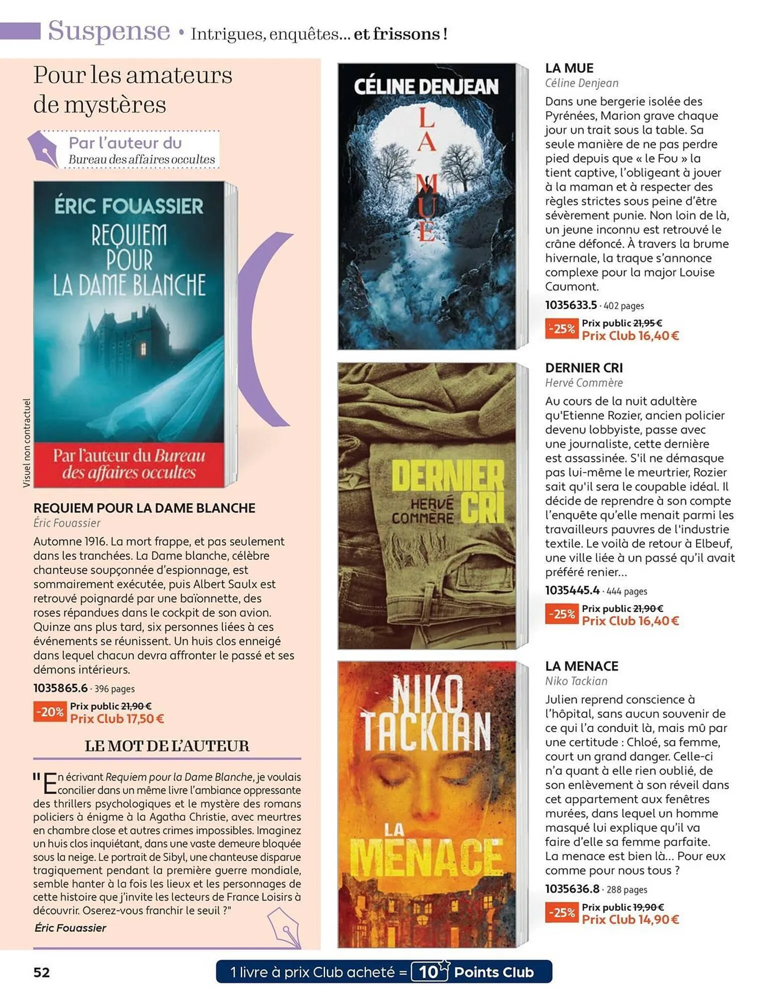 Catalogue France Loisirs du 2 mars au 30 avril 2026 - Catalogue page 52