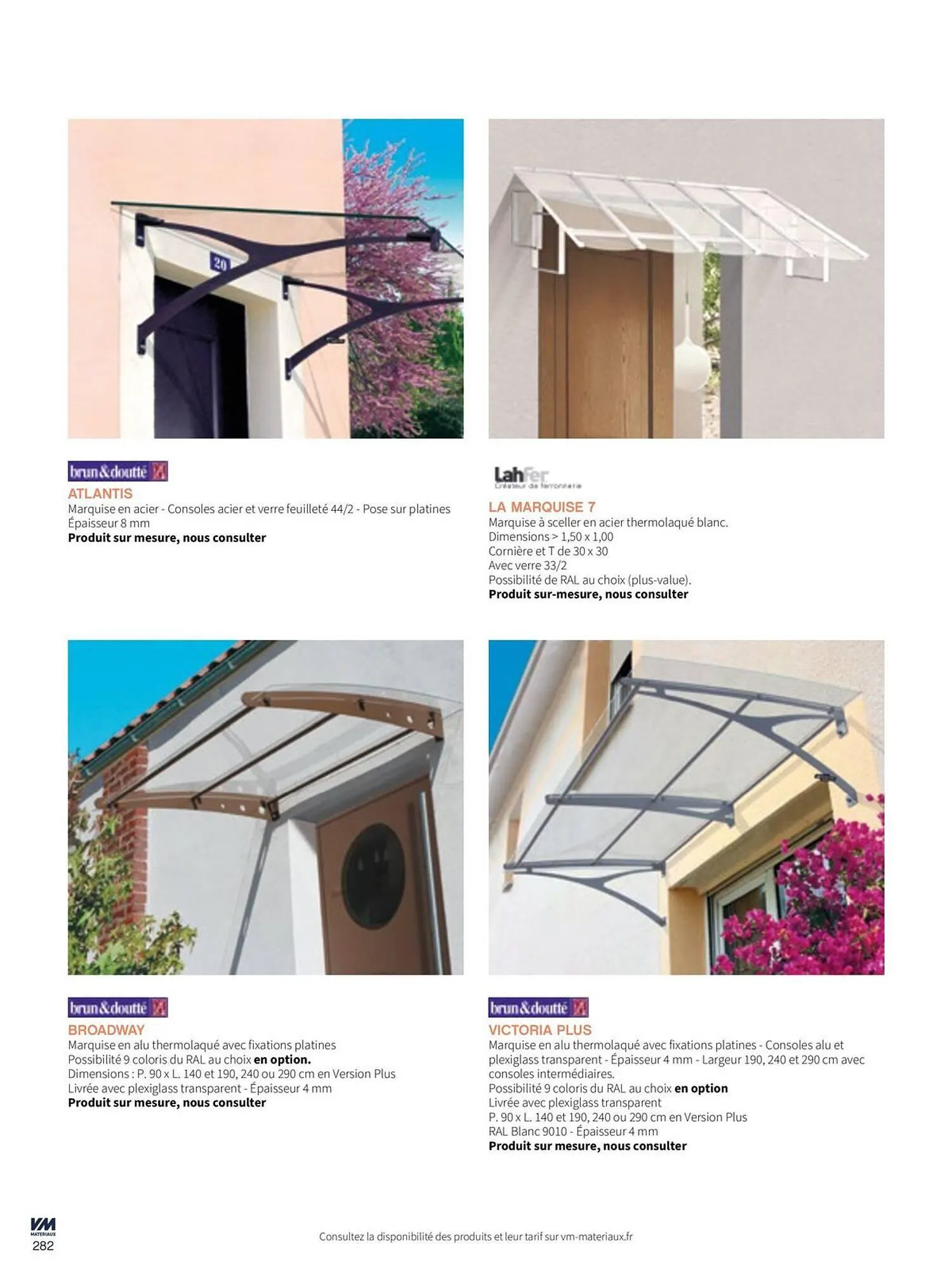 Catalogue VM Matériaux du 11 juin au 30 juin 2026 - Catalogue page 282