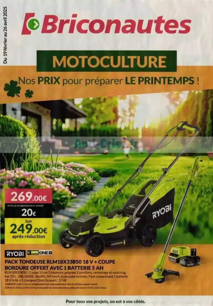 Motoculture du 21 février au 26 avril 2025 - Catalogue page 1