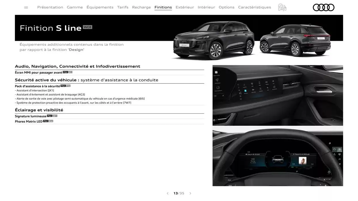 Audi Q6 e-tron  du 7 janvier au 31 janvier 2026 - Catalogue page 13