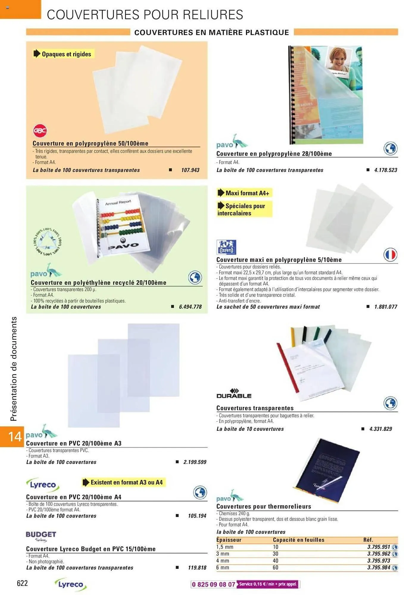 Catalogue Lyreco du 15 mai au 31 décembre 2023 - Catalogue page 622